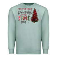 Seafoam its the most wonderful time of the year Premium Sweatshirt - MaliasSmallBusiness