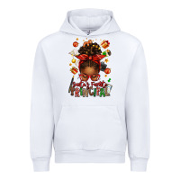 White santas favorite principal afro messy bun Urban Hoodie - texasbilliewilder