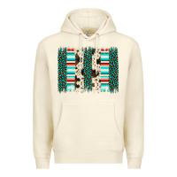 Sandshell leopard cowhide brush stroke Premium Hoodie - Artiststas