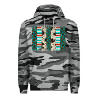 Slate Camo leopard cowhide brush stroke Premium Hoodie - Artiststas