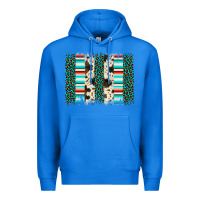 True Royal leopard cowhide brush stroke Premium Hoodie - Artiststas