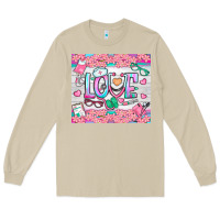 Mushroom watercolor love nurse tumbler Long Sleeve Tee - BundleAndBundleShop