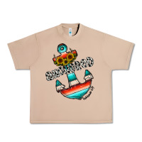 Burro anchored Urban Heavy Tee - CowhideDigitalArt