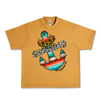 Peanut Butter anchored Urban Heavy Tee - CowhideDigitalArt