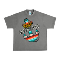 Tornado anchored Urban Heavy Tee - CowhideDigitalArt