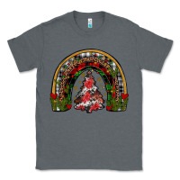 Charcoal Heather trees rainbow Classic Tee - JahusDesignShop