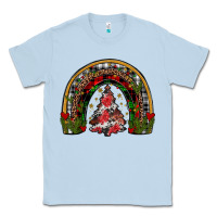 Dusty Blue trees rainbow Classic Tee - JahusDesignShop