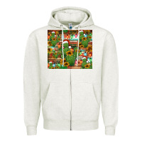 Oatmeal Heather feliz navidad merry christmas cactus tumbler Zipper Hoodie - Jasminsmagicworld