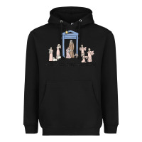 Black a thrill of hope nativity Heavyweight Hoodie - MaliasSmallBusiness