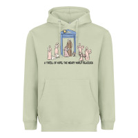 Matcha a thrill of hope nativity Heavyweight Hoodie - MaliasSmallBusiness