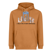 Meerkat a thrill of hope nativity Heavyweight Hoodie - MaliasSmallBusiness