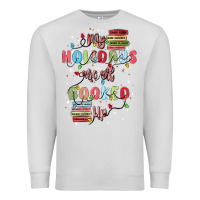 Dove Grey my holidays are all booked up Premium Sweatshirt - MaliasSmallBusiness