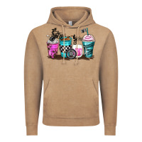 Vintage Coffee motocross coffee cups Vintage Hoodie - Zillion Design Studio