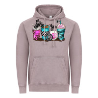 Motocross Coffee Cups Vintage Hoodie | Teevron