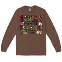 Chestnut santa's favorite pharmacy tech Long Sleeve Tee - Jasminsmagicworld
