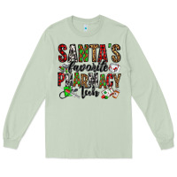 Matcha santa's favorite pharmacy tech Long Sleeve Tee - Jasminsmagicworld