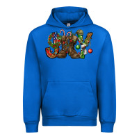 Cobalt Army Christmas Joy Urban Hoodie - NancyCooperArtShop