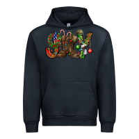 Navy Army Christmas Joy Urban Hoodie - NancyCooperArtShop