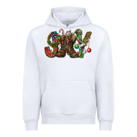 White Army Christmas Joy Urban Hoodie - NancyCooperArtShop