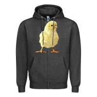 Charcoal Heather Chick Zipper Hoodie - LillyAllenDesigns