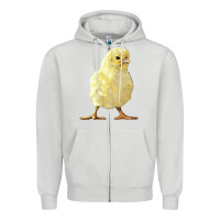 Dove Grey Chick Zipper Hoodie - LillyAllenDesigns