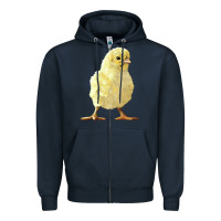 Navy Chick Zipper Hoodie - LillyAllenDesigns