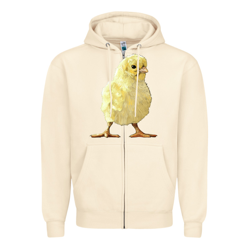 Chick Zipper Hoodie by LillyAllenDesigns | Teevron