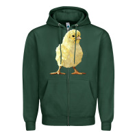 Sports Green Chick Zipper Hoodie - LillyAllenDesigns