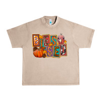 French Oak blessed thanksgiving Urban Heavy Tee - FaDigitalArtStudio