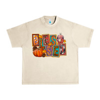 Sandshell blessed thanksgiving Urban Heavy Tee - FaDigitalArtStudio