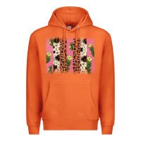 Carrot cactus leopard cowhide brush stroke Premium Hoodie - Artiststas