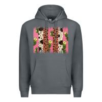 Rock cactus leopard cowhide brush stroke Premium Hoodie - Artiststas