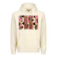 Sandshell cactus leopard cowhide brush stroke Premium Hoodie - Artiststas