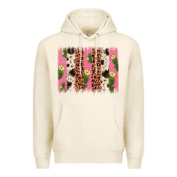 Tofu cactus leopard cowhide brush stroke Premium Hoodie - Artiststas
