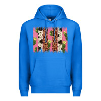 True Royal cactus leopard cowhide brush stroke Premium Hoodie - Artiststas