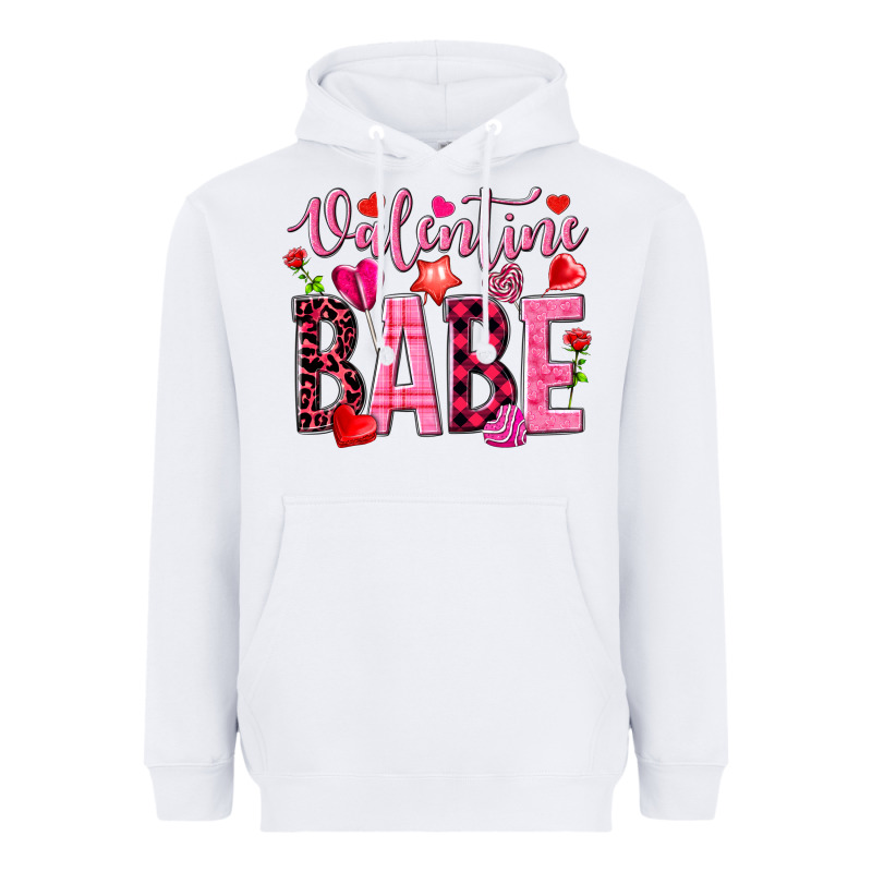 Valentine Babe Heavyweight Hoodie by NancyCooperArtShop | Teevron