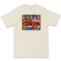 Bone 4th of july truck cow mousepad Premium Tee - BarkalooDesign