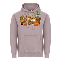 Vintage Zinc fall coffee cups Vintage Hoodie - Zillion Design Studio