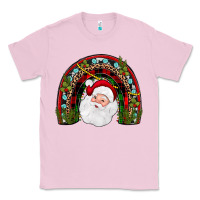 Bubblegum Pink santa rainbow Classic Tee - JahusDesignShop