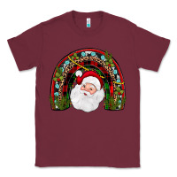 Burgundy santa rainbow Classic Tee - JahusDesignShop