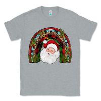 Heather Grey santa rainbow Classic Tee - JahusDesignShop