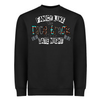 Black fancy like the race track on a date night Heavyweight Sweatshirt - CowhideDigitalArt