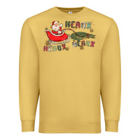 Antique Gold heaux heaux heaux Premium Sweatshirt - MaliasSmallBusiness