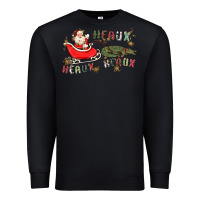 Black heaux heaux heaux Premium Sweatshirt - MaliasSmallBusiness