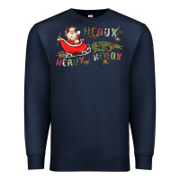 Navy heaux heaux heaux Premium Sweatshirt - MaliasSmallBusiness