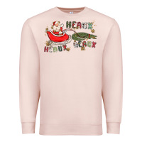 Pale Pink heaux heaux heaux Premium Sweatshirt - MaliasSmallBusiness