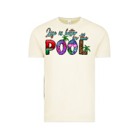 Vintage Arctic life is better İn the pool Vintage Tee - CowhideDigitalArt
