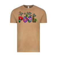 Vintage Camel life is better İn the pool Vintage Tee - CowhideDigitalArt