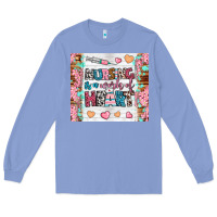 Colony Blue nursing is a work of heart tumbler Long Sleeve Tee - BundleAndBundleShop