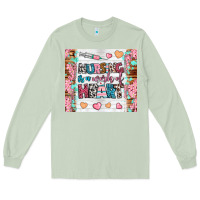 Matcha nursing is a work of heart tumbler Long Sleeve Tee - BundleAndBundleShop